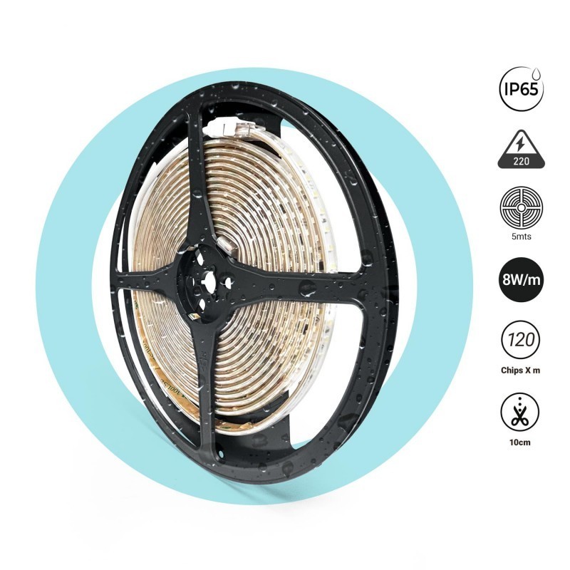 BARCELONA LED BLS2835-220V8W-IP44-5M-BN 4000k